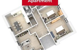 Komplette Wohnung Nähe Autobahn - Apartment 1